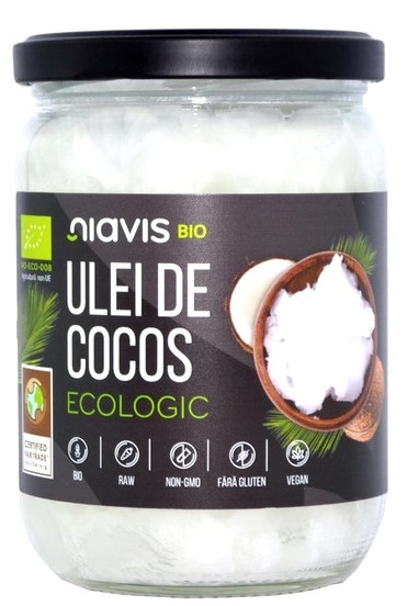 Ulei de Cocos Extra Virgin Ecologic/Bio 460g/500ml