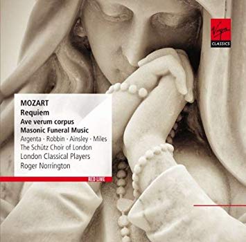 CD Mozart - Requiem, Ave verum corpus, Masonic funeral music