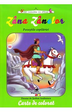Poza produsului Zana Zanelor. Povestile copilariei - Carte de colorat