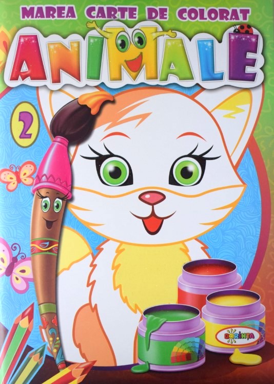 Marea carte de colorat: Animale vol.2