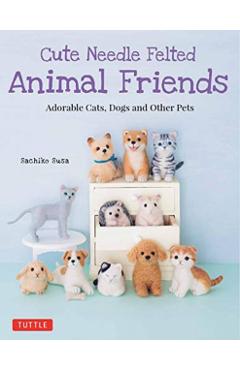Cute Needle Felted Animal Friends