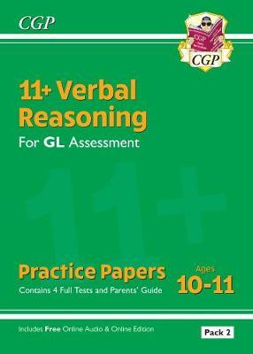 New 11+ GL Verbal Reasoning Practice Papers: Ages 10-11 - Pa