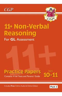 New 11+ GL Non-Verbal Reasoning Practice Papers: Ages 10-11