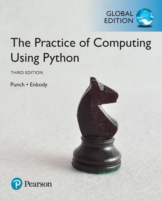 Practice of Computing Using Python, Global Edition