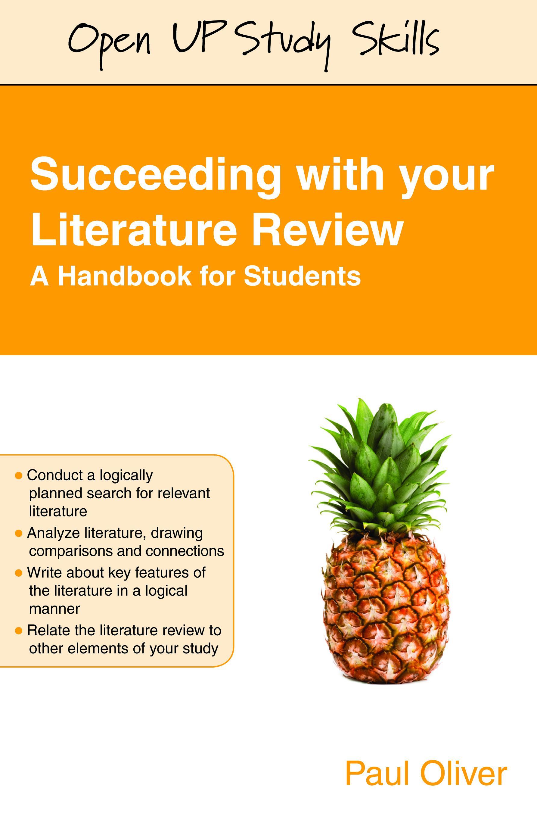Succeeding with your Literature Review: A Handbook for Stude