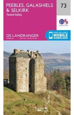 Coperta cărții 'Peebles, Galashiels & Selkirk, Tweed Valley'