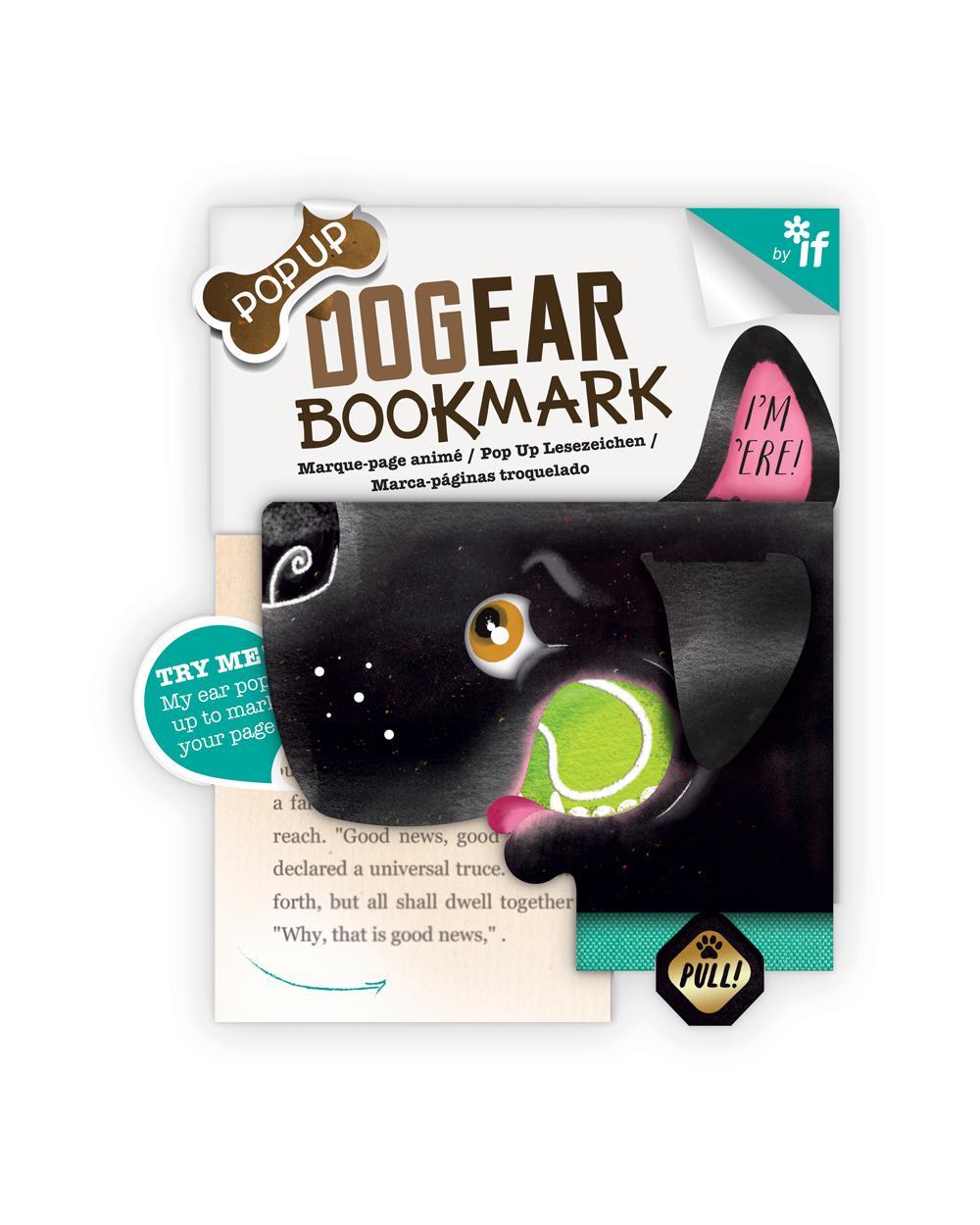 Dog Ear Bookmarks Diana (Black Labrador)