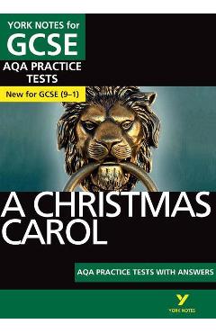 Poza produsului Christmas Carol AQA Practice Tests: York Notes for GCSE (9-1