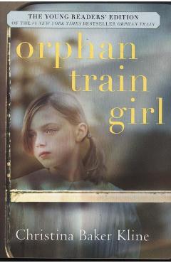 Coperta cărții 'Orphan Train Girl'