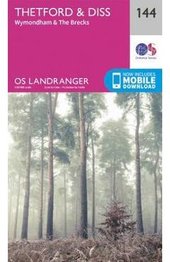 Coperta cărții 'Thetford & Diss, Breckland & Wymondham'
