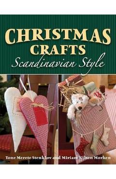 Coperta cărții 'Christmas Crafts Scandinavian Style'