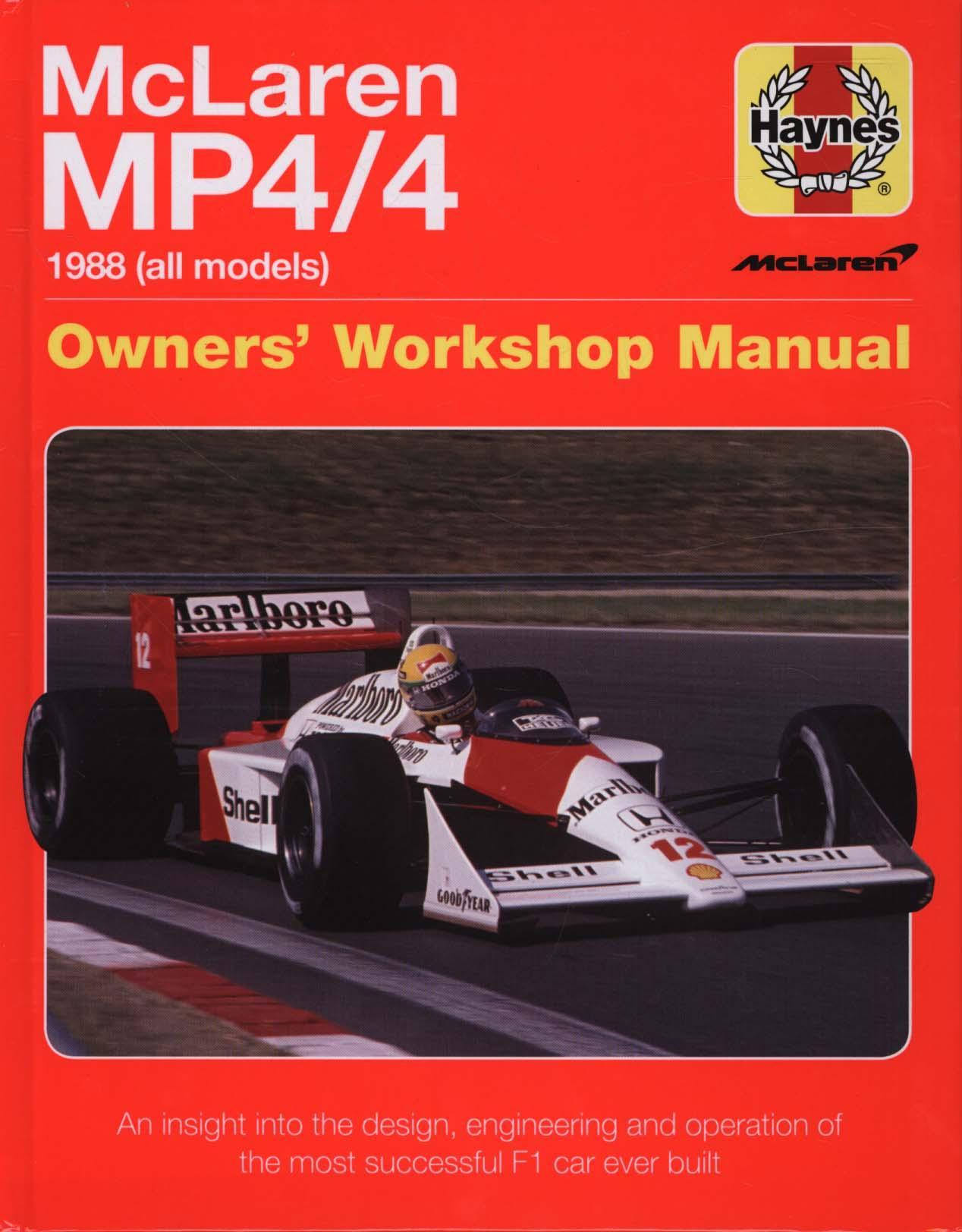 Mclaren Mp4/4 Owners' Workshop Manual