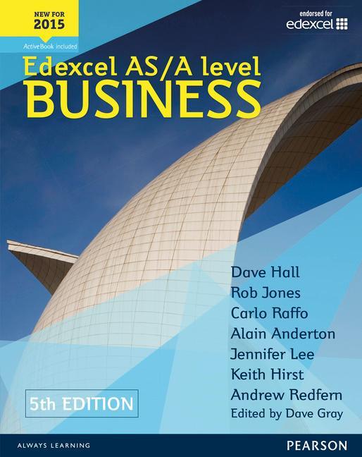 Edexcel AS/A level Business 5th edition Student Book and Act