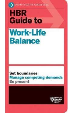 Coperta cărții 'HBR Guide to Work-Life Balance'