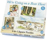 We're Going On A Bear Hunt x4 JIGSAW PUZ