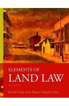 Coperta cărții 'Elements of Land Law'