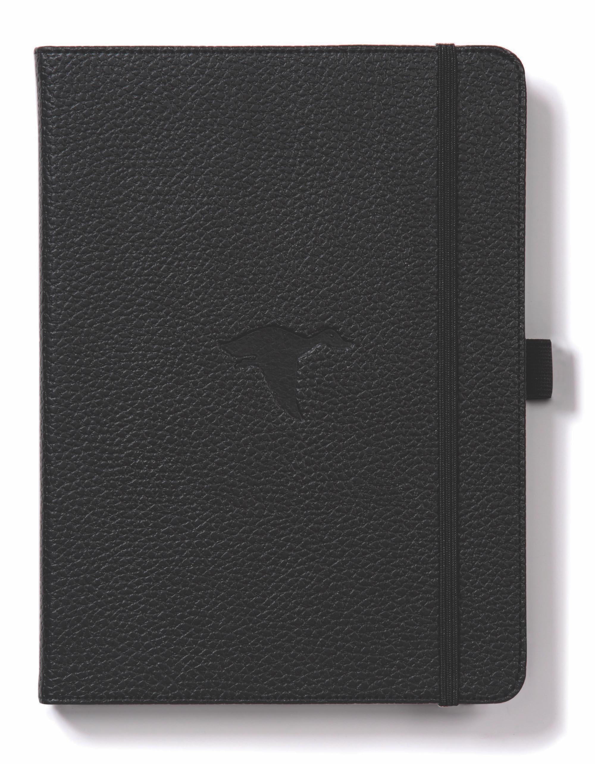 Dingbats* Wildlife A5+ Black Duck Notebook - Plain