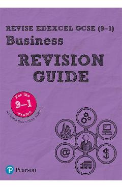 Coperta cărții 'Revise Edexcel GCSE (9-1) Business Revision Guide'