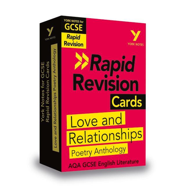 York Notes for AQA GCSE (9-1) Rapid Revision Cards: Love and