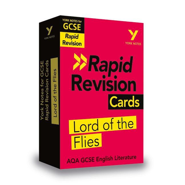 York Notes for AQA GCSE (9-1) Rapid Revision Cards: Lord of
