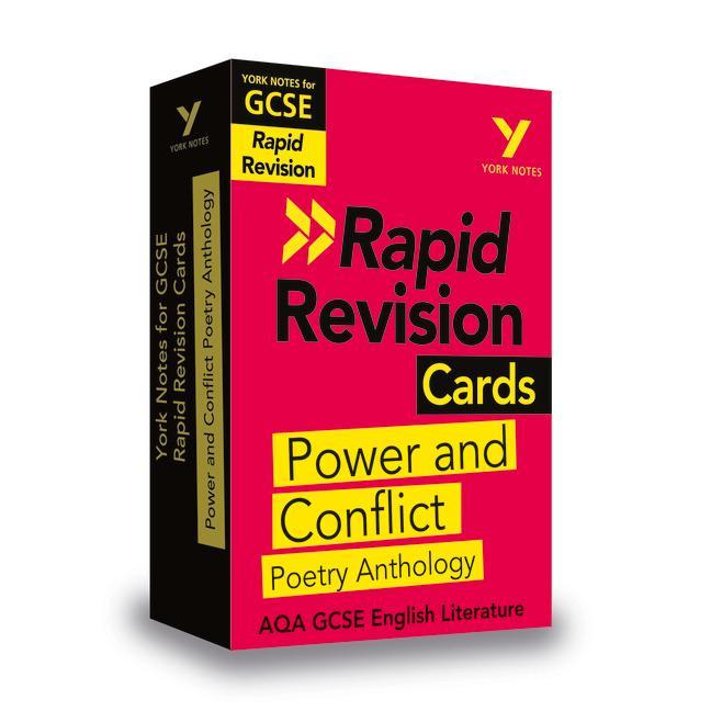 York Notes for AQA GCSE (9-1) Rapid Revision Cards: Power an