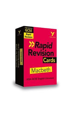 Coperta cărții 'York Notes for AQA GCSE (9-1) Rapid Revision Cards: Macbeth'