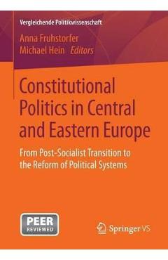 Coperta cărții 'Constitutional Politics in Central and Eastern Europe'
