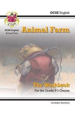 Coperta cărții 'New Grade 9-1 GCSE English - Animal Farm Workbook (includes'