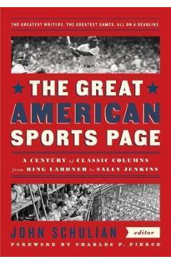 Coperta cărții 'Great American Sports Page'