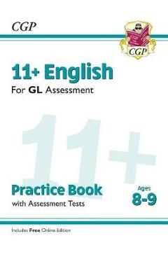 Coperta cărții 'New 11+ GL English Practice Book & Assessment Tests - Ages 8'