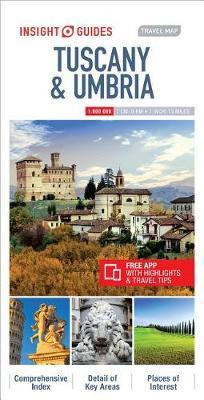 Insight Guides Travel Map Tuscany & Umbria