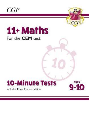 New 11+ CEM 10-Minute Tests: Maths - Ages 9-10 (with Online