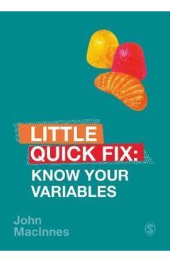 Poza produsului Know Your Variables
