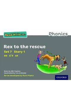 Coperta cărții 'Read Write Inc. Phonics: Grey Set 7 Storybook 1 Rex to the R'