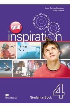 Coperta cărții 'New Edition Inspiration Level 4 Student's Book'