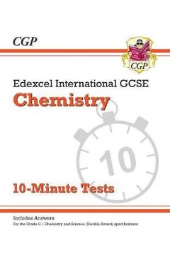Coperta cărții 'New Grade 9-1 Edexcel International GCSE Chemistry: 10-Minut'