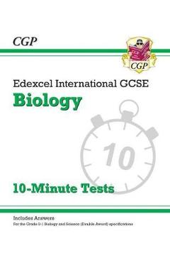 Coperta cărții 'New Grade 9-1 Edexcel International GCSE Biology: 10-Minute'