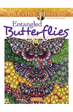 Creative Haven Entangled Butterflies Coloring Book