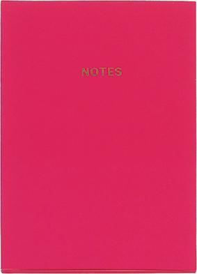Colourblock Mono Pink A5 Notebook