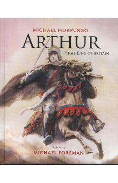 Coperta cărții 'Arthur, High King of Britain'