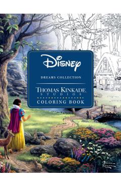 Disney Dreams Collection Thomas Kinkade Studios Coloring Boo