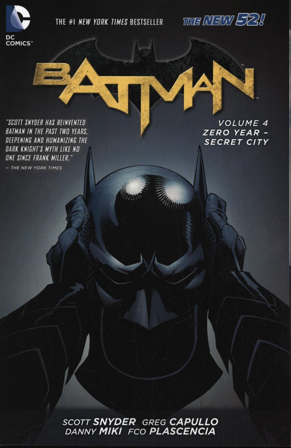 Batman Vol. 4 Zero Year-Secret City (The New 52)