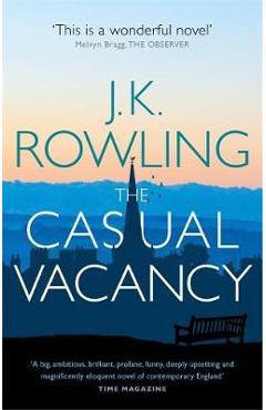 Coperta cărții 'Casual Vacancy'