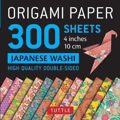 Origami Paper - Japanese Washi Patterns- 4 inch (10cm) 300 s