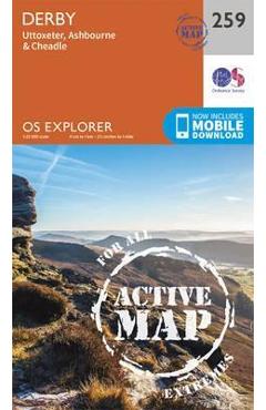 Coperta cărții 'Derby, Uttoxeter, Ashbourne and Cheadle'