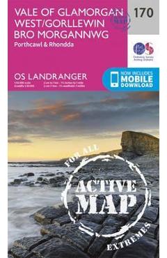 Coperta cărții 'Vale of Glamorgan, Rhondda & Porthcawl'