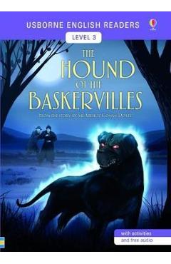 Coperta cărții 'Hound of the Baskervilles'