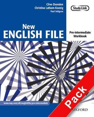 New English File: Pre-intermediate: Workbook with key and Mu