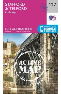 Coperta cărții 'Stafford & Telford, Ironbridge'