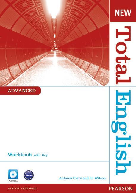 New Total English Advanced Workbook with Key and Audio CD Pa